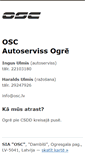 Mobile Screenshot of osc.lv